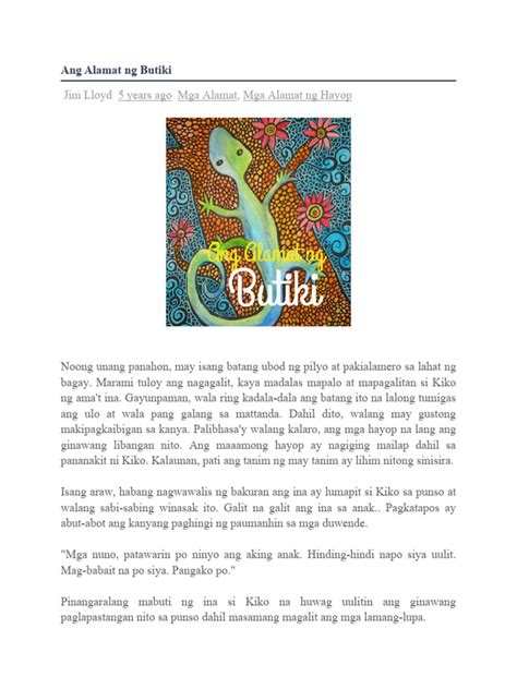 numero ng butiki sa stl|Ang Alamat ng Butiki .